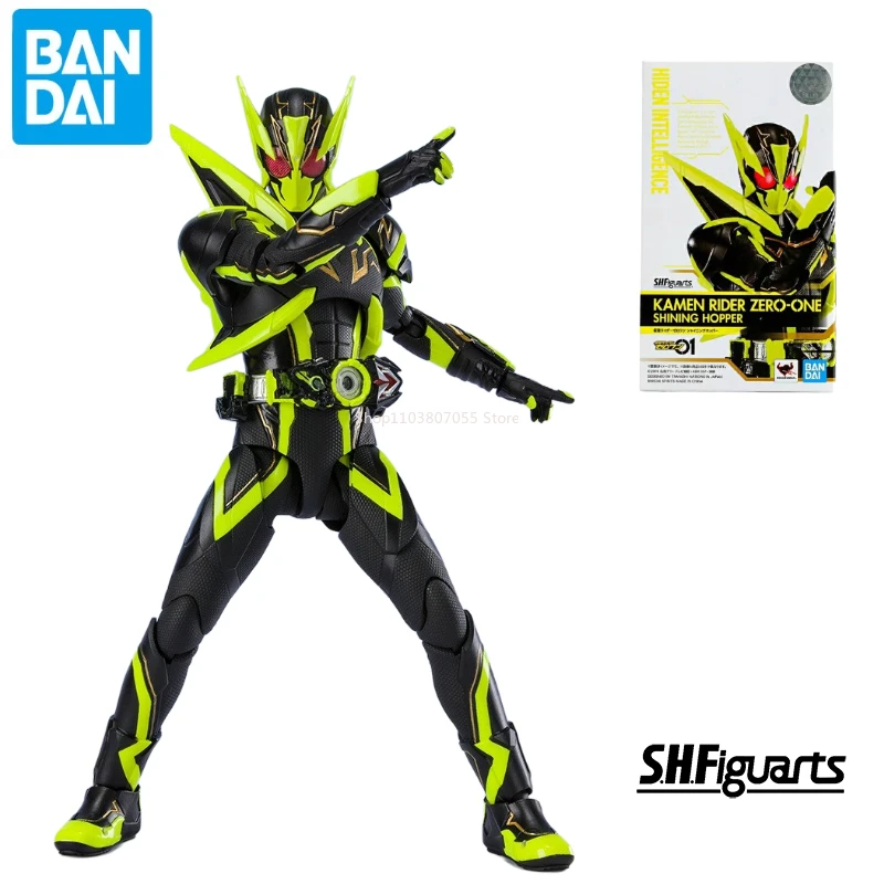 

In Stock Original Bandai S.H.Figuarts SHF Tokusatsu Kamen Rider Zero-One Shining Hopper Action Figure Toys Collection Model Gift