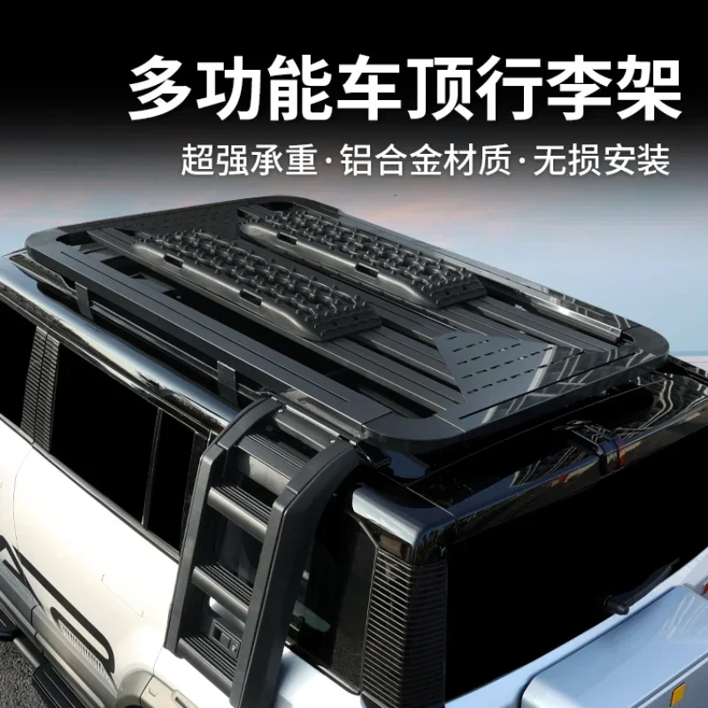 

excellent quality icar03/03T luggage rack, roof platform, side ladder, side small schoolbag, foot pedal modification