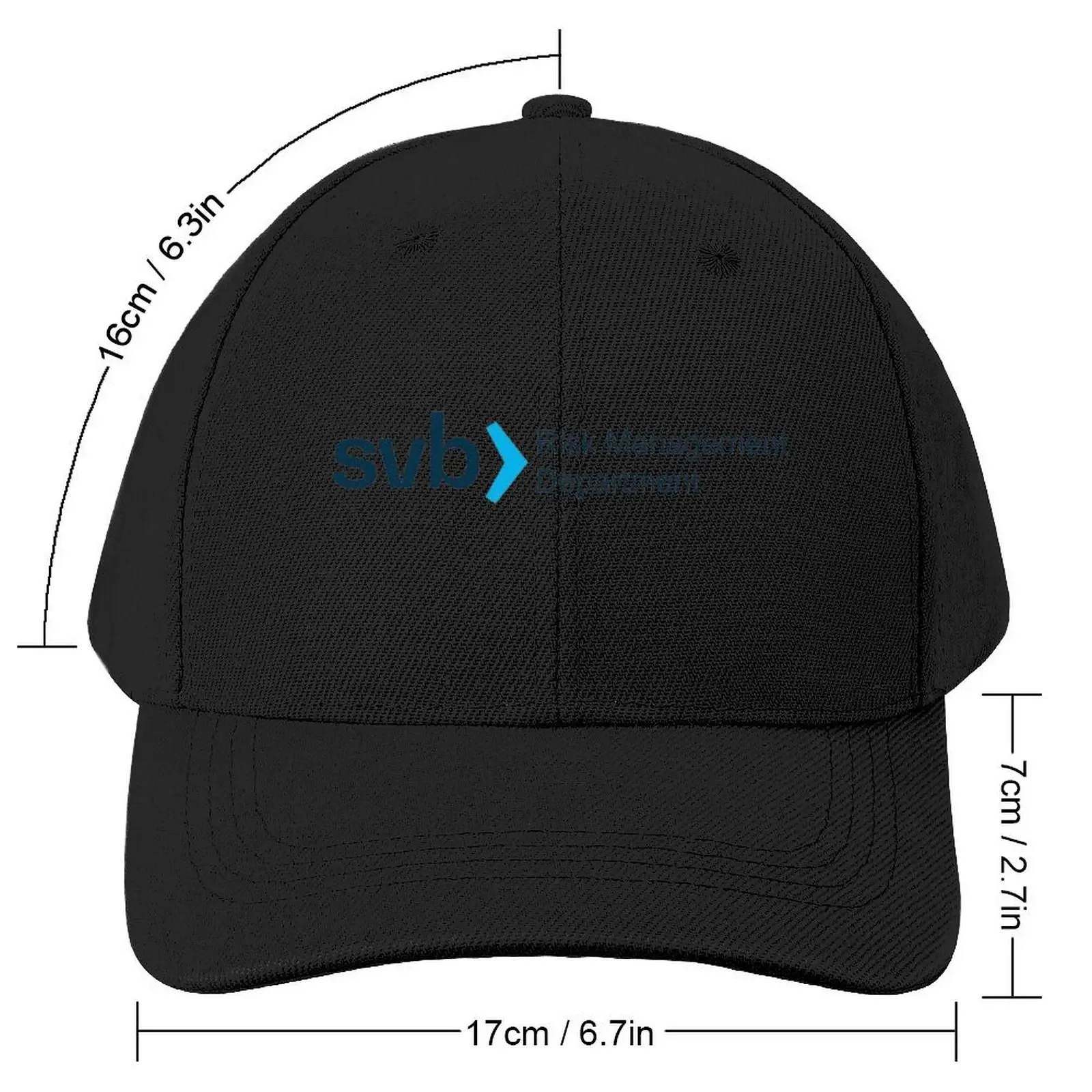 SVB Risk Management 2023 Baseball Cap Beach Outing Snap Back Hat New In The Hat For Man Women's