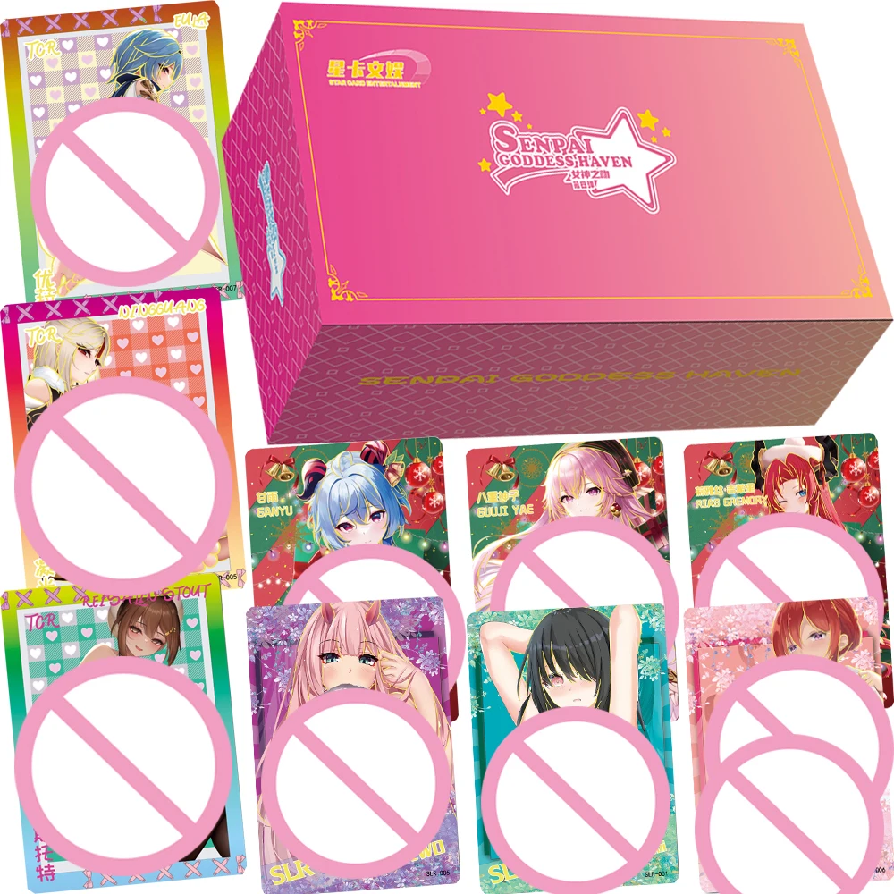 

Коллекционные карточки Goddess Haven: уникальные тематические карты с персонажами аниме для вечеринок и игр, особый подарок