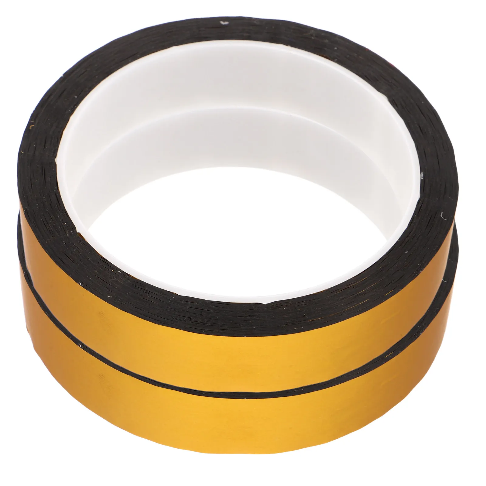 2 Rolls Gold Decorative Tape Matte Gold Self Adhesive Trim 55 Yard Peel Stick Decorative Border Tape for Wall Furniture Crafts