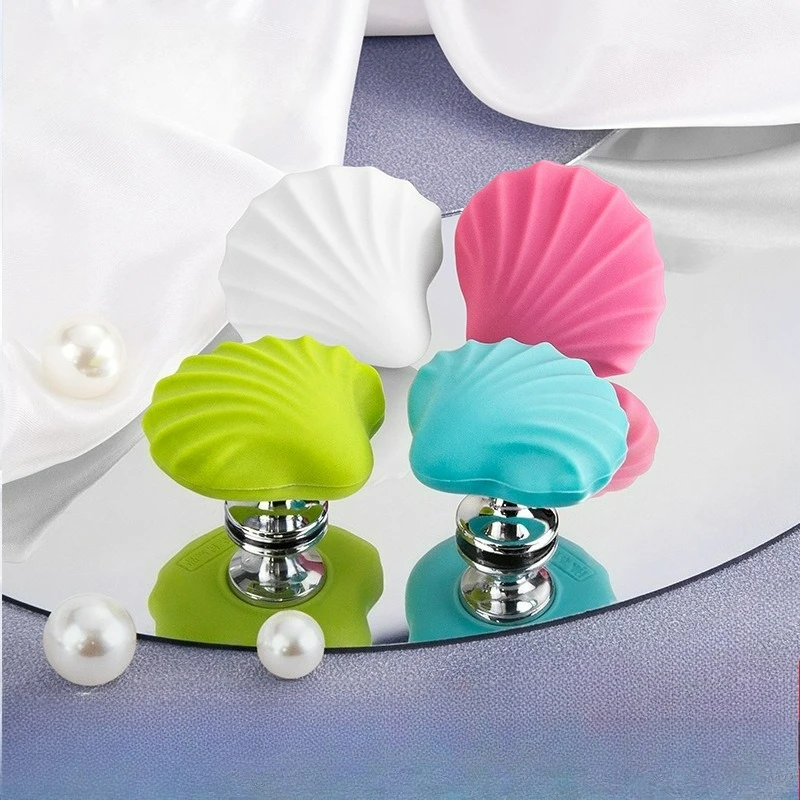 

Modern Minimalist Children's Room Cartoon Cabinet Door Wardrobe Drawer Silicone Handle Furniture Cabinet Accessories