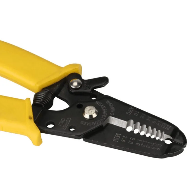 1PC Portable Wire Stripper Decrustation Pliers Cable Crimper Cutter Hand Tool 0.6-2.6 mm2 Stripping diameter Combination Plier