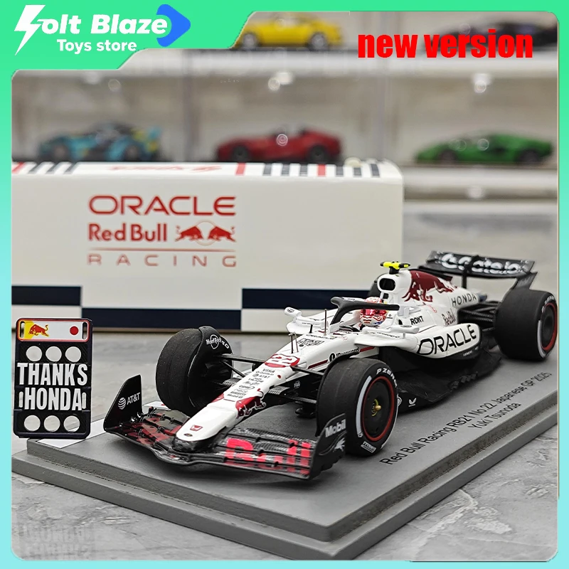 

Японский Гран-при Spark 2025 RB21 Racing Yuki Tsunoda 1/43 F1 Модель автомобиля Моделирование Статическая комната Дисплей Автомобили Подарок на день рождения для мальчика
