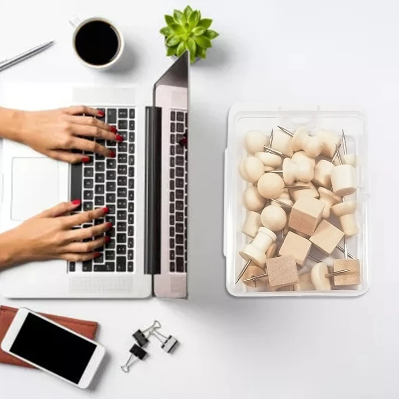 Bộ đinh bấm ngón tay cái dễ thương lý tưởng để hiển thị tệp ghi nhớ ảnh bưu thiếp tài liệu