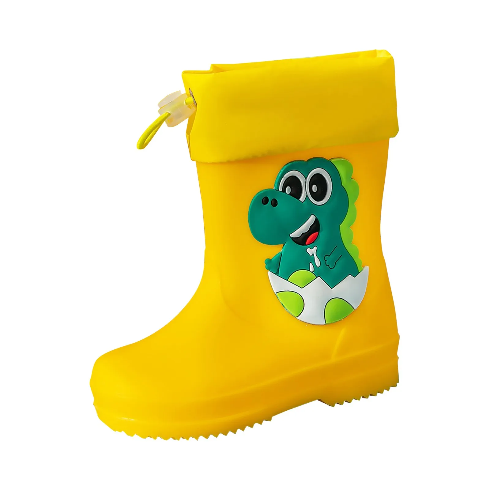 Kids Girl Boy Rain Boots Waterproof Toddler Rainboots Children\'s Shoes Rubber Boots Kids Baby Cartoon Dinosaur Water Shoes Boots