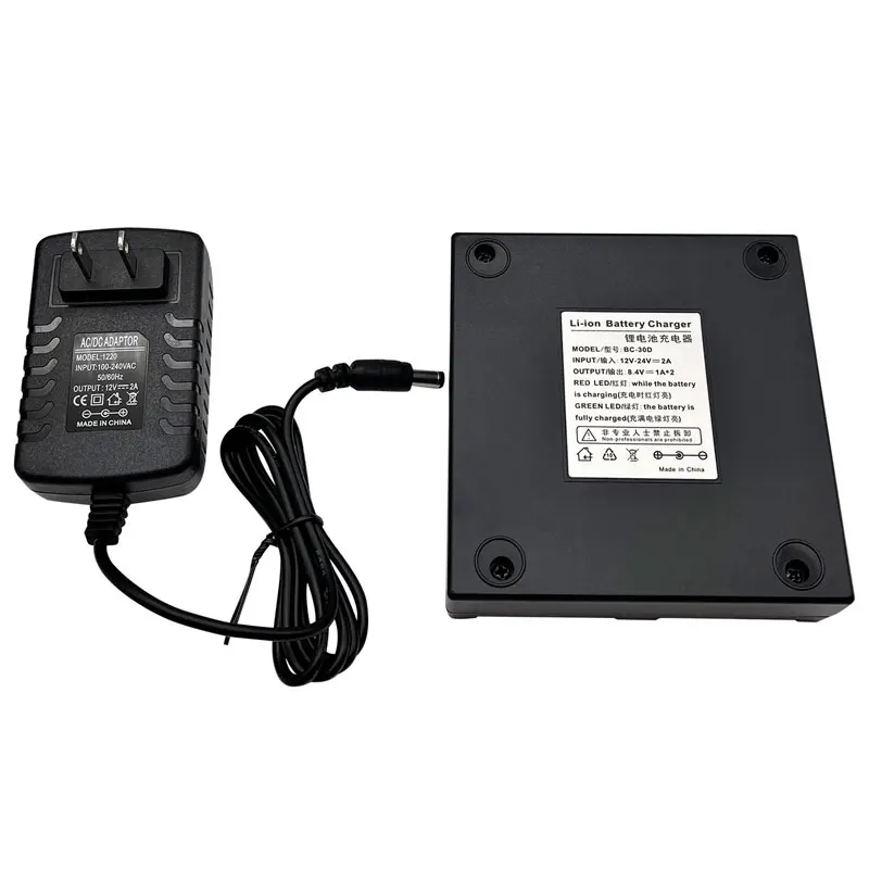 أسود جديد BC-30D شاحن مزدوج ل تريمبل 5700 5800 R8 R7 R6 GNSS GPS 54344 TSC1 جهاز استقبال GPS محطة شحن البطارية