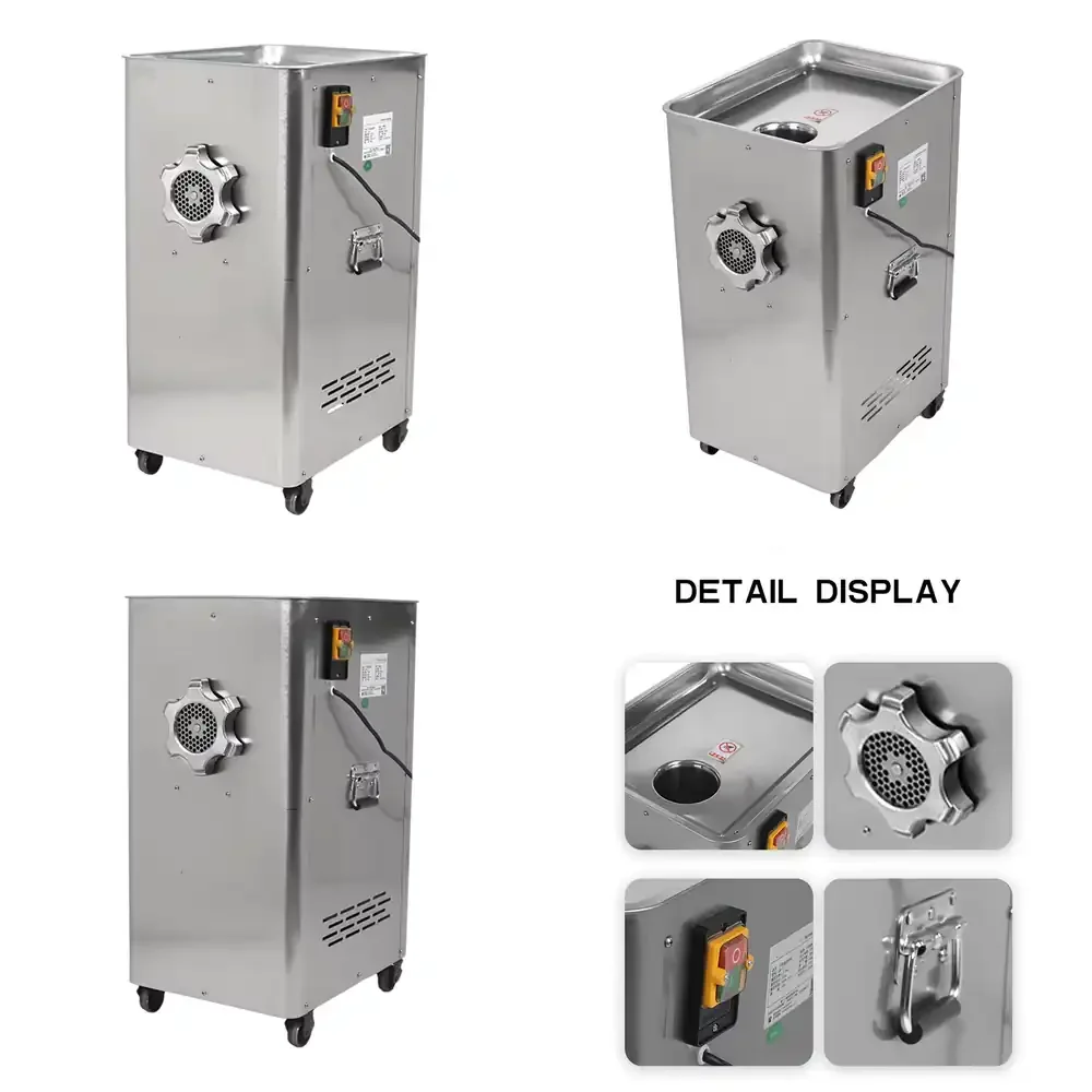 

Professional Grade Commercial Meat Grinder Machine High Quality Large Capacity 32 mm Mincer Factory Price