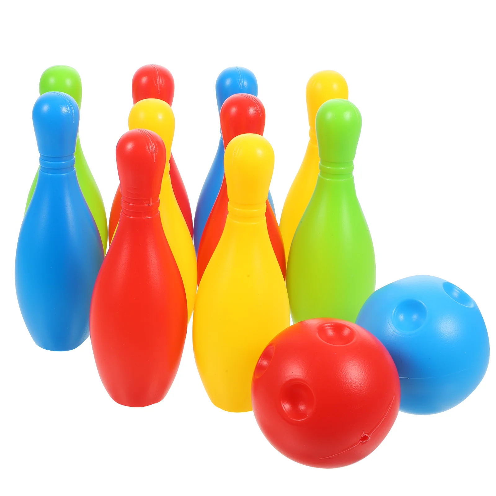 1 Set Bowling Toy Funny Mini Bowling Game Educational Toy for Kid Baby Child (Bottles Of 11 Cm High)