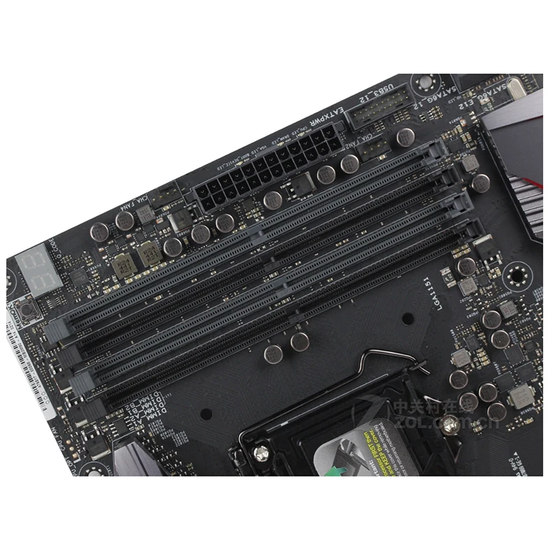 Carte mère de bureau Overclocking, MAXIMUS, FinancHERO, LGA 1151, DDR4, 64 Go, ATX Intel Z170, M.2, NVcloser, SATA III