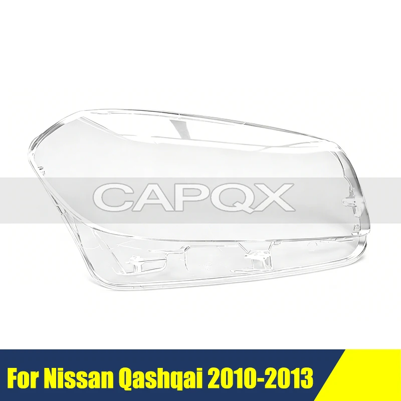 

Крышка переднего бампера (накладка) фары для Nissan Qashqai 2010-2013, защитный кожух, стеклянная линза фары, колпаки для фар