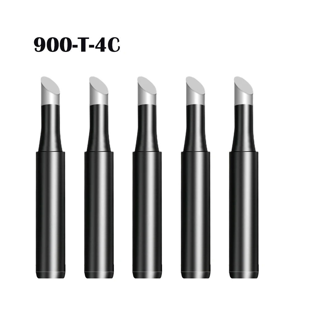 5PCS 900M-T Soldering Iron Solder Tip Constant Temperature ESD Lead Free Tip 2C 3C 4C 5C 0.8D 1.2D 1.6D 3.2D For 936 937