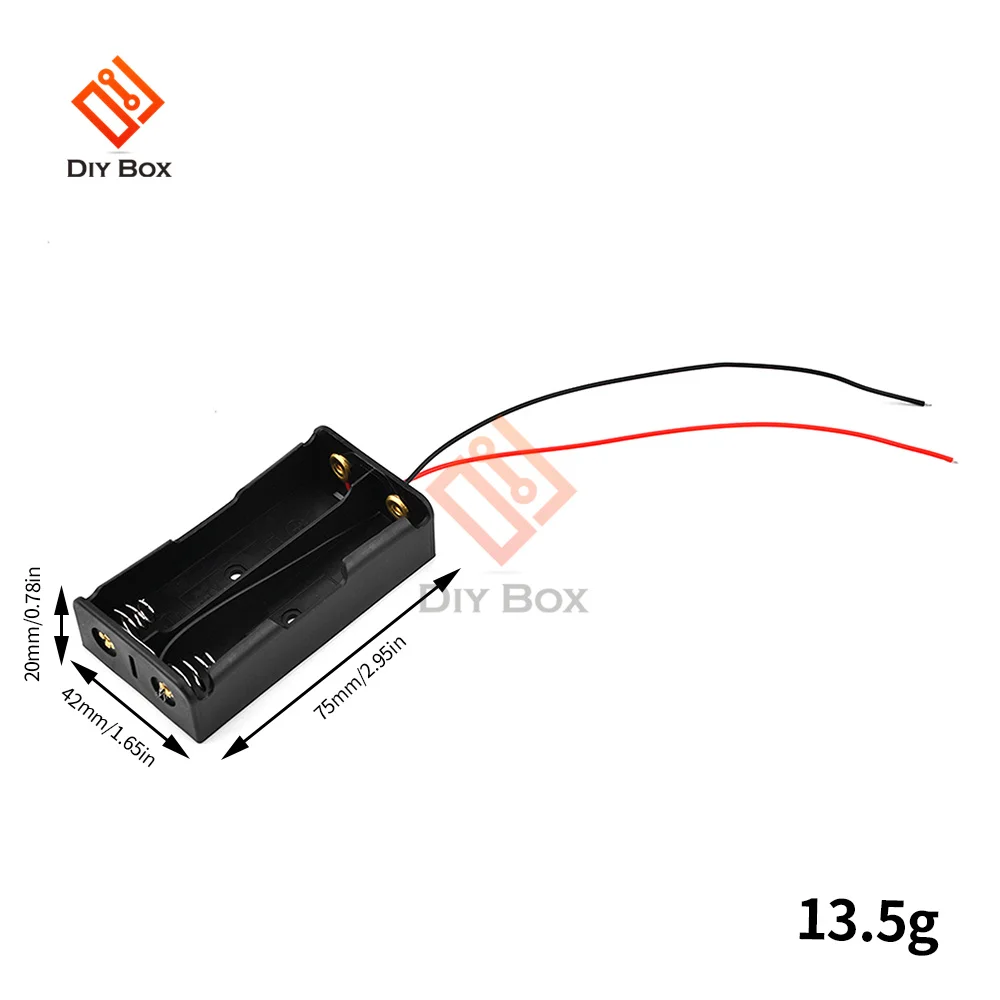 18650 Power Bank przypadkach 2X 3X 4X 18650 pojemnik na akumulator do przechowywania skrzynki 2 3 4 18650 równoległe opakowanie na baterie z drut