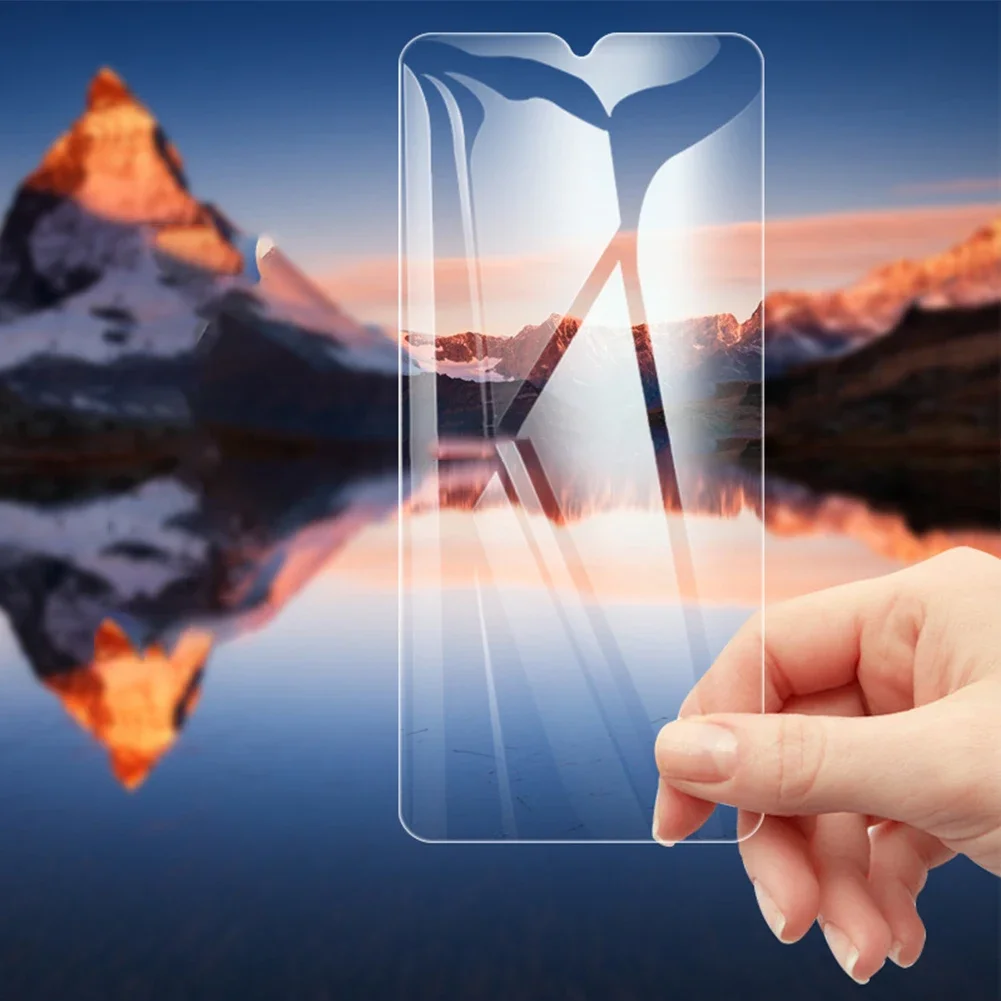 Film Explosion Proof Glass Full Coverage Proper Bubble Free Garment Protection White Bubble-free Tempered Glass