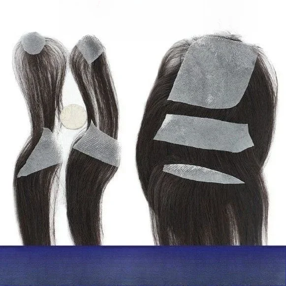Reissue wig patch men and women invisible and seamless hairline alopecia areata biological top scalp area