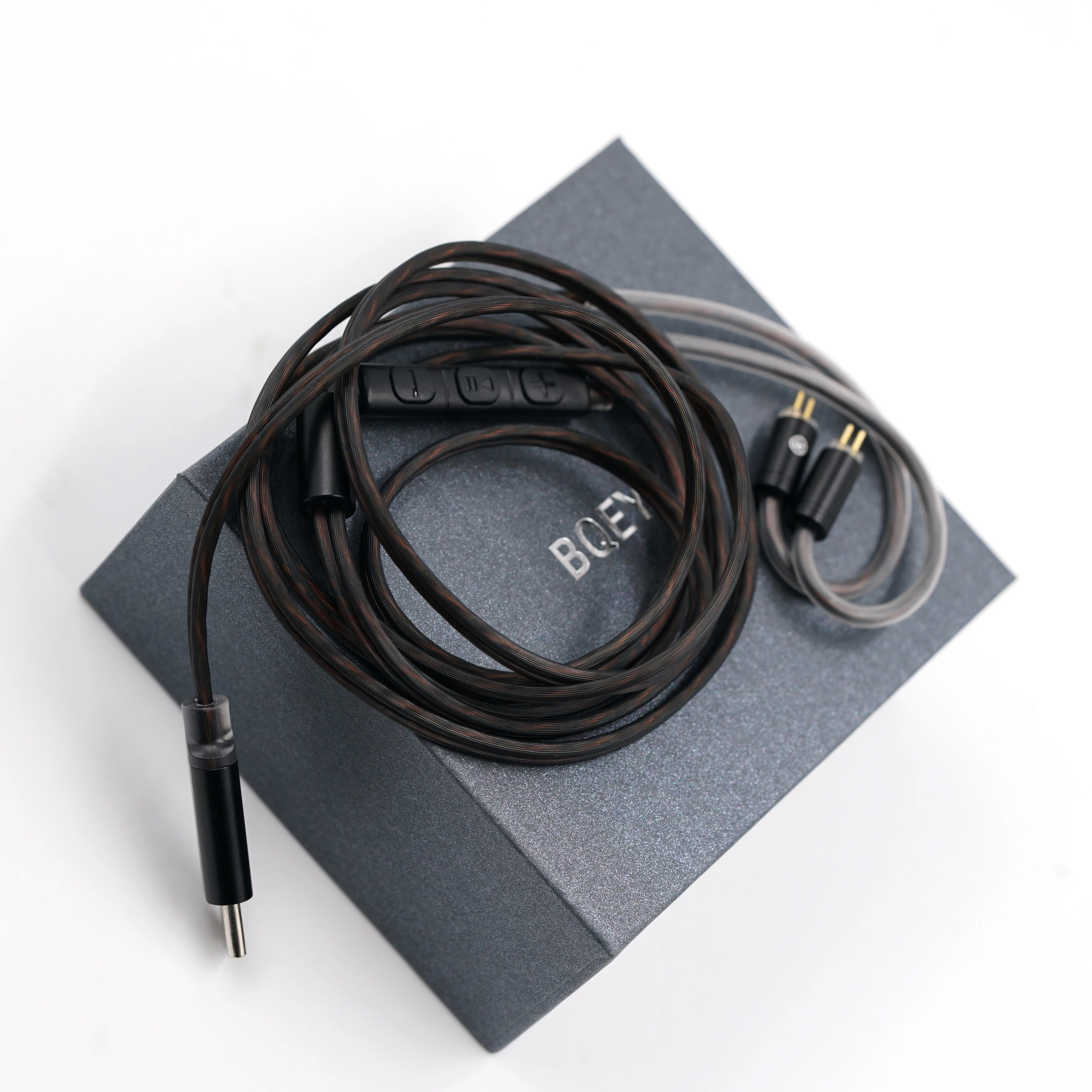 Оригинальный кабель для обновления BQEYZ с вилкой Type-C для наушников-вкладышей, кабель для монитора-вкладыша