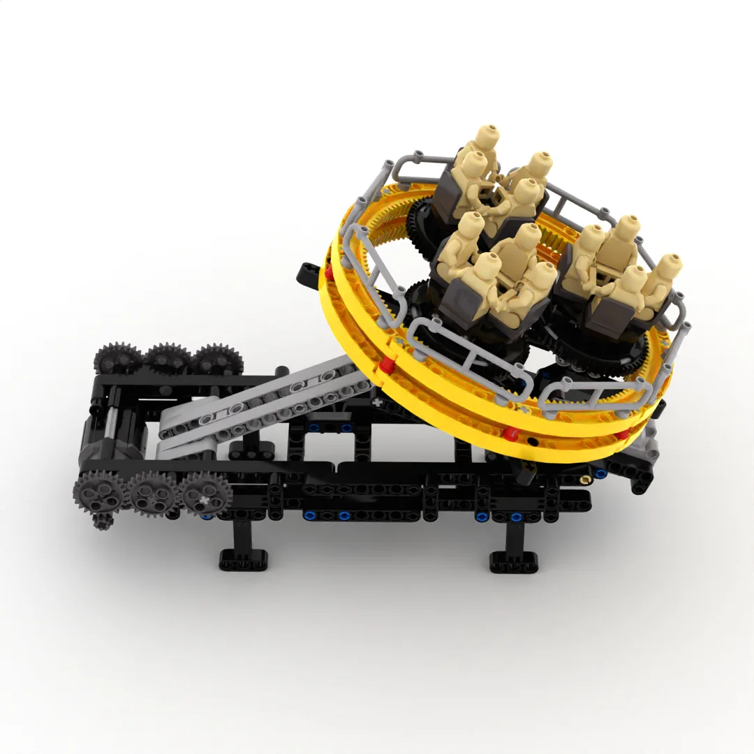 

MOC STEM Technological Building Blocks Amusement Park Equipment Model Science Toys For Children Antistress Assembly Bricks Kits