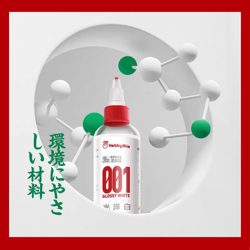 100ML Hobby Mio Acrylverf Basiskleuren Kleuren op waterbasis voor GD-model Kleurgereedschappen voor DIY GM Gereedschap