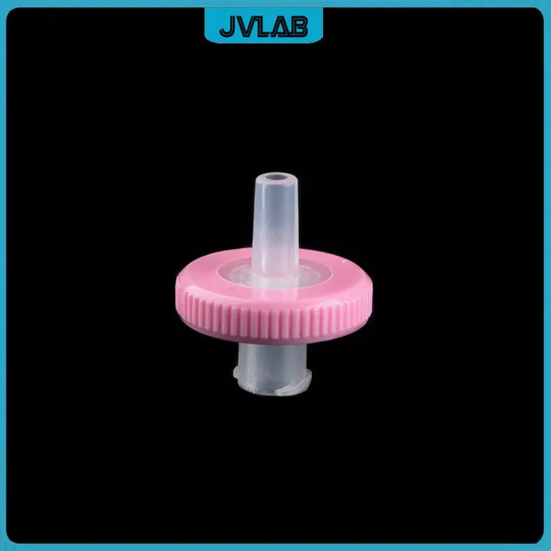 Syringe Filter Hydrophilic PVDF Luer Lock OD 13mm 25mm Poly ( Vinylidene Fluoride ) Needle Microporous Membrane Filter 100 / PK