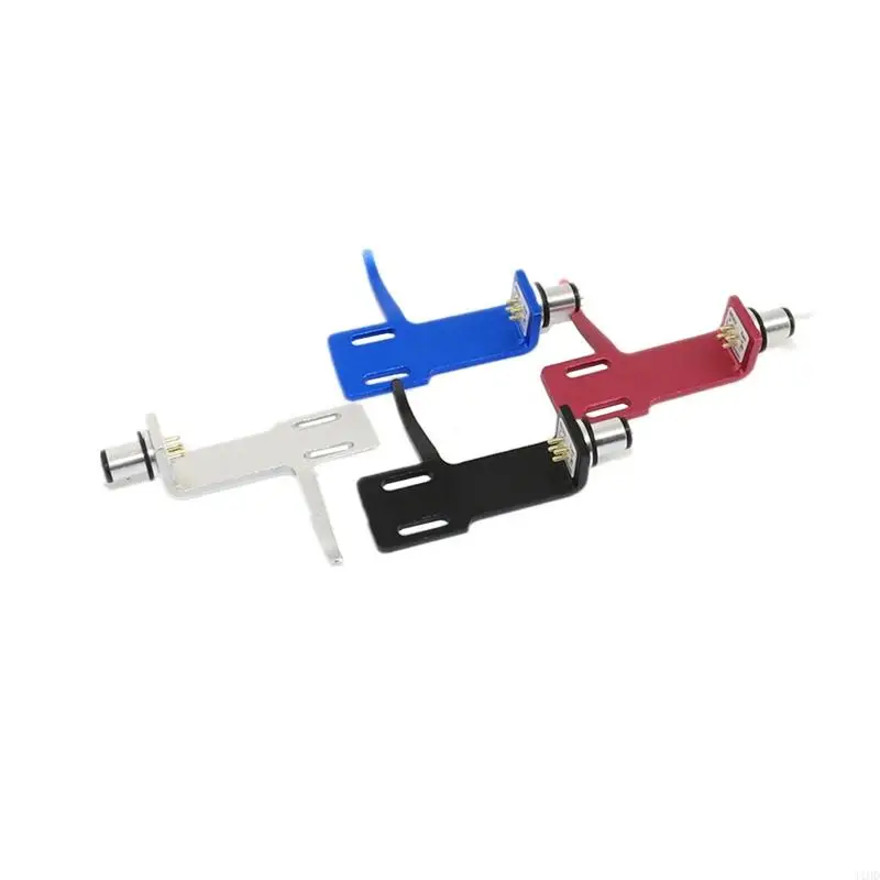 J1hd útil Heldshell Phono Record Player Holder com conector e parafusos para captação gramofone ponta