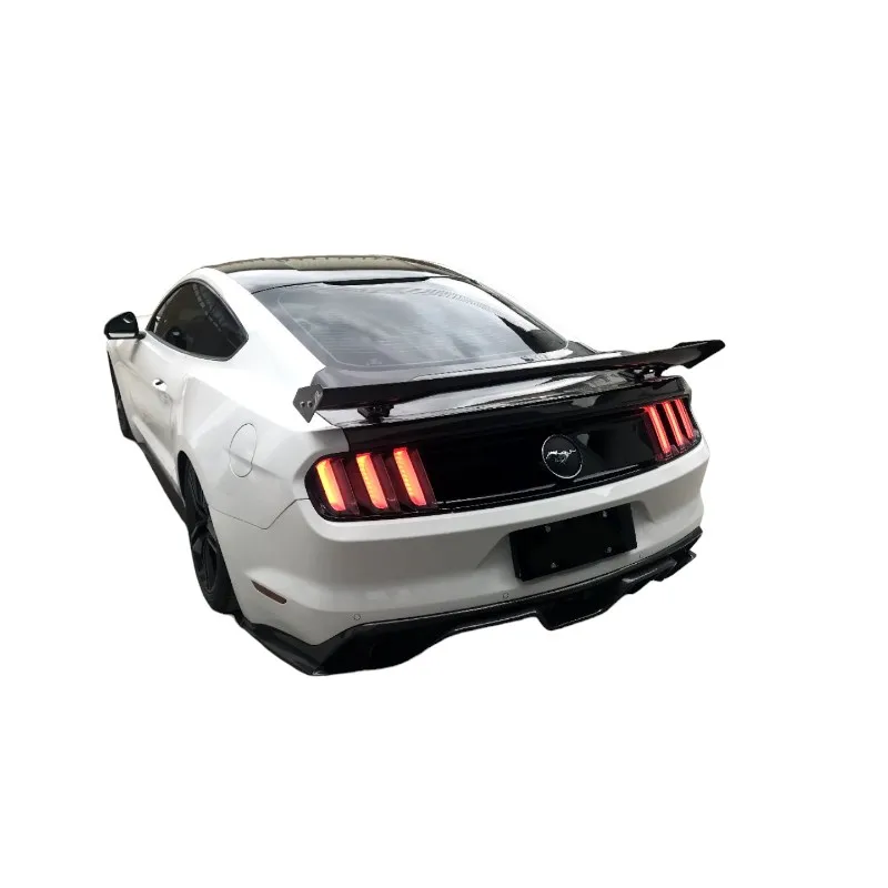 Carbon Fiber for Ford Mustang APR spoiler W6 Modified Rear Wing Sports Rear Wing,Perfect installation