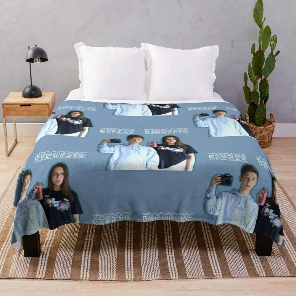 

Sinjin Drowning Throw Blanket Warm Comfortable Blanket for Office Napping