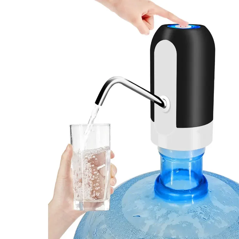 Home Water Bottle Pump, USB Charging Automatic Drinking Water Pump Portable Electric Water Dispenser Water Bottle Switch