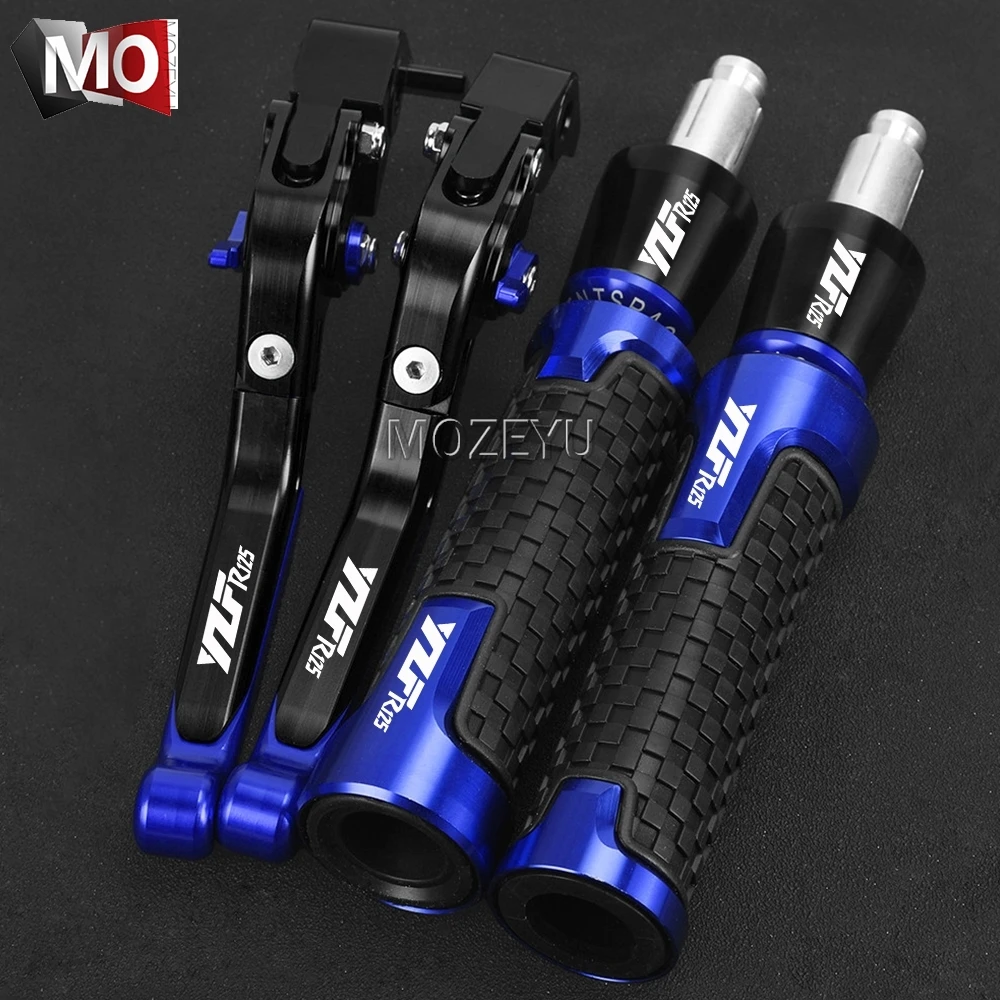 

For YAMAHA YZFR125 YZF R125 YZF R 125 2008 2009 2010 2011 2012 2013 Motorcycle Brake Clutch Levers 22mm Handlebar grip Hand ends