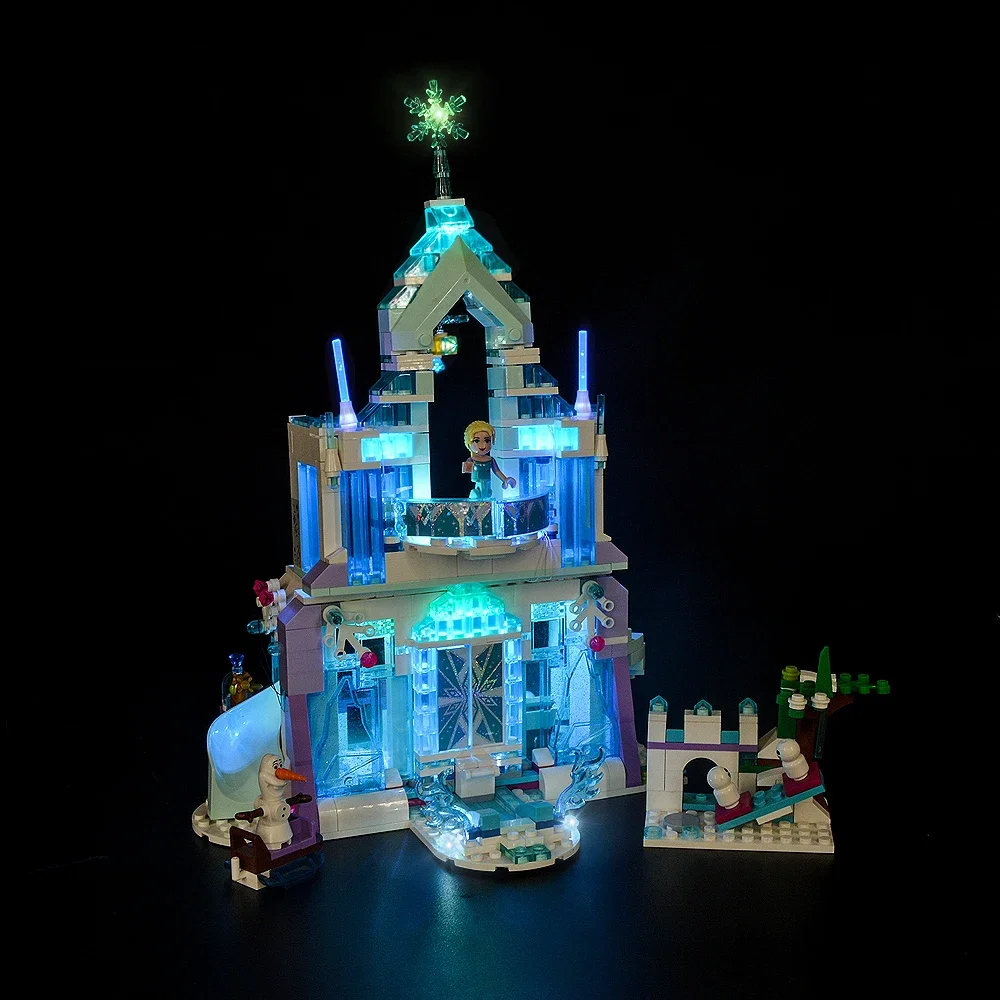 LED Light Kit For LEGO 43172 Elsa´s Magical Ice Palace Building Blocks - view 2