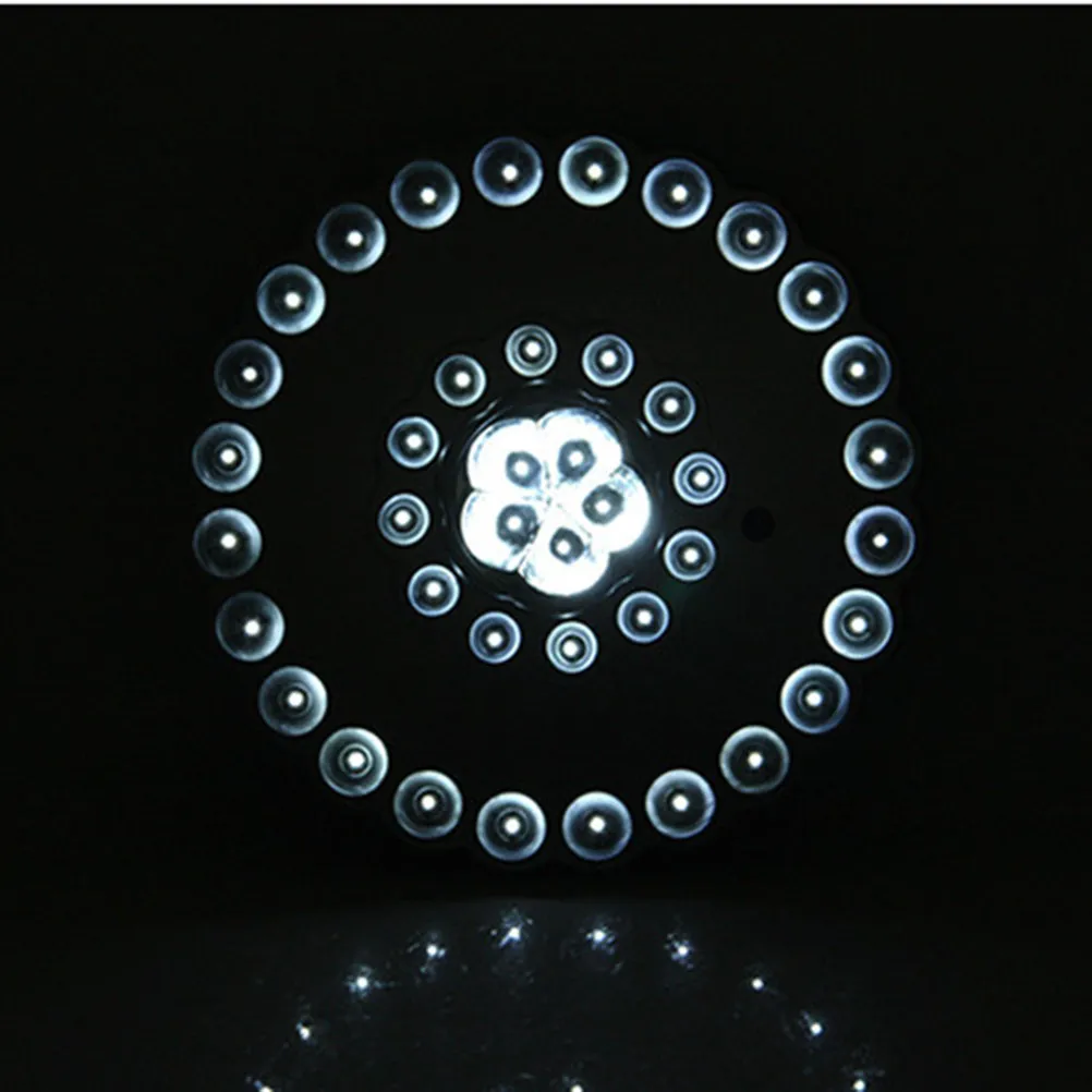 41 Leds Umbrella Lights Round Patio Lamp Cordless Three Lighting Modes High Brightness Outdoor Tent Light Outdoor Campfire