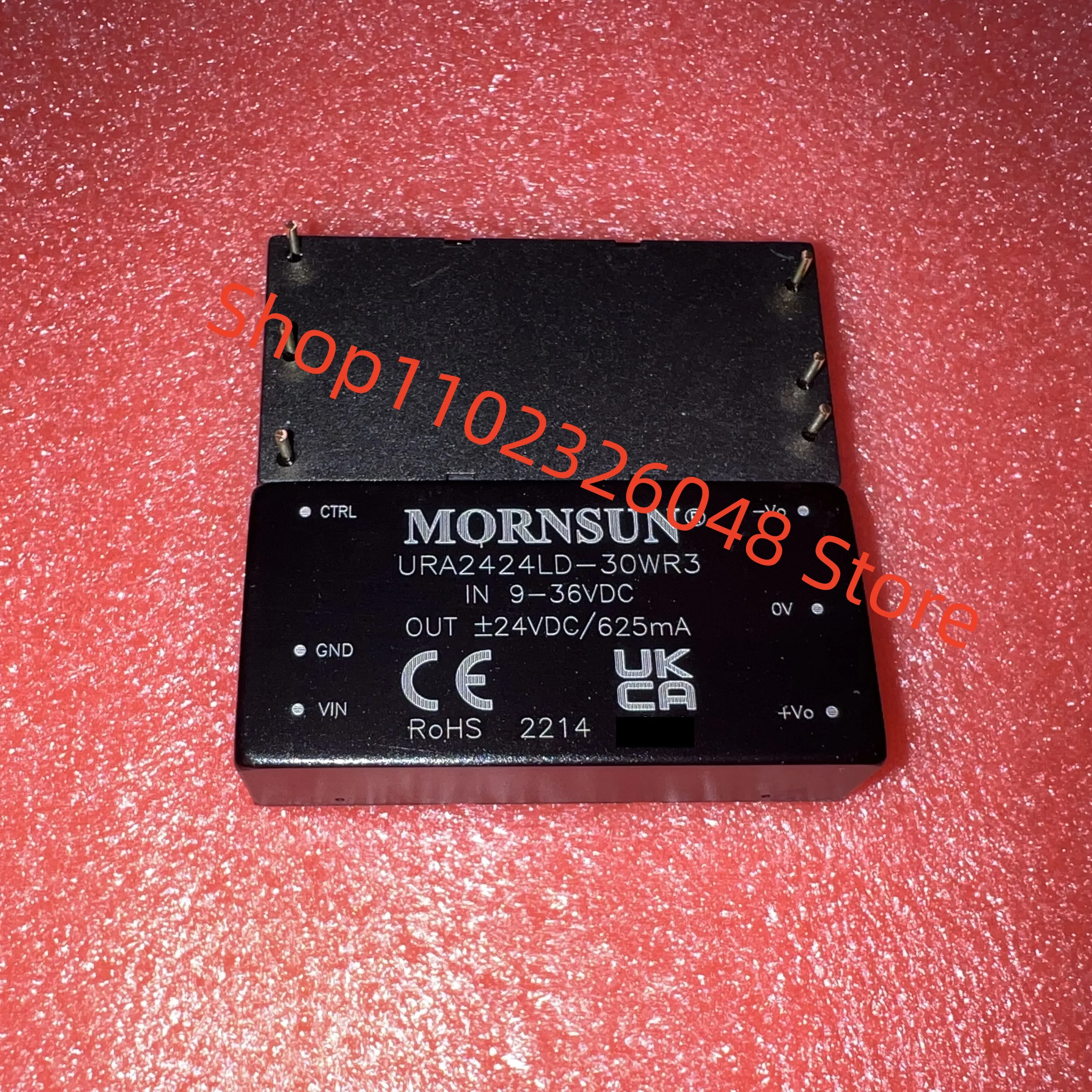 

2PCS URA2405LD-30WR3 2412/2415/2424 9-36V 5V~12V~15V~24V 30W DC-DC Module NEW ORIGINAL IN STOCK