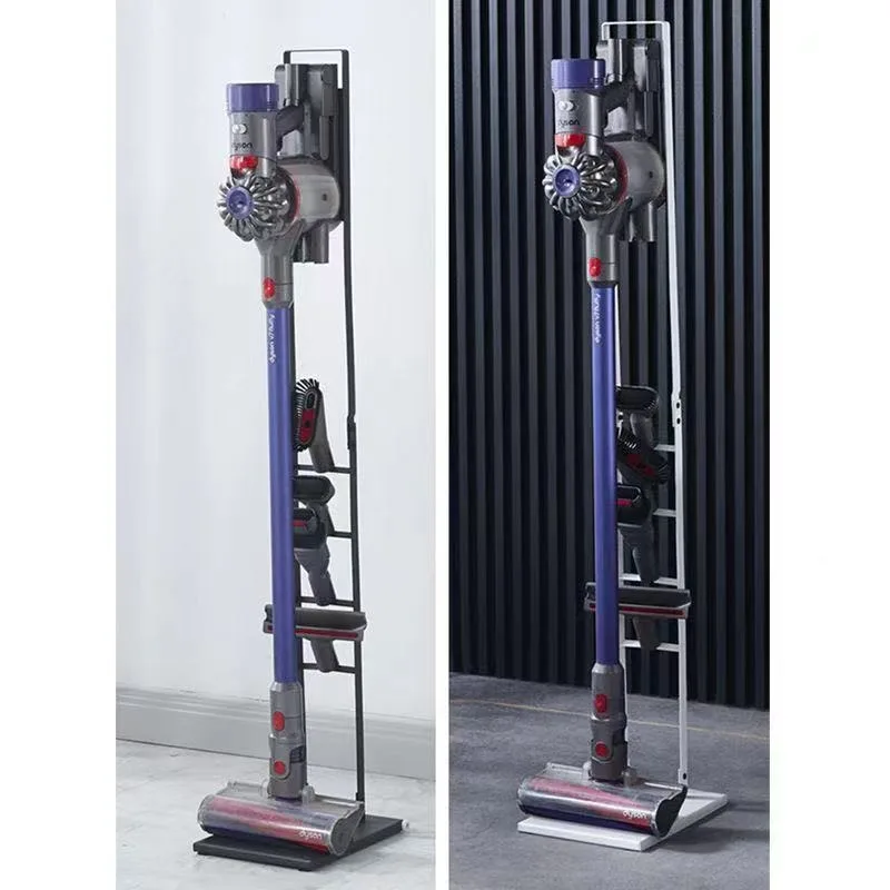 Vertical Vacuum Cleaner Storage Organizer, Sturdy Storage Rack for Vacuum Cleaners and Accessories, Home Cleaning Tool Holder