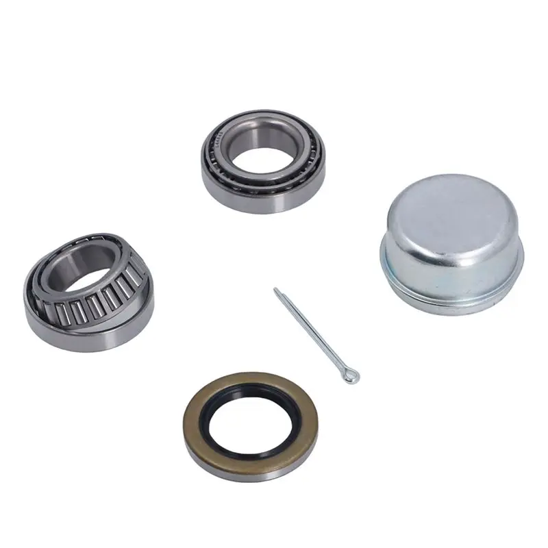 [NEW!A08R】 For 1-For 1/16 Inch Straight Axle Trailer Bearing Replacement 2 Set Low Noise Boat Trailer Axle Bearing Kit L44649