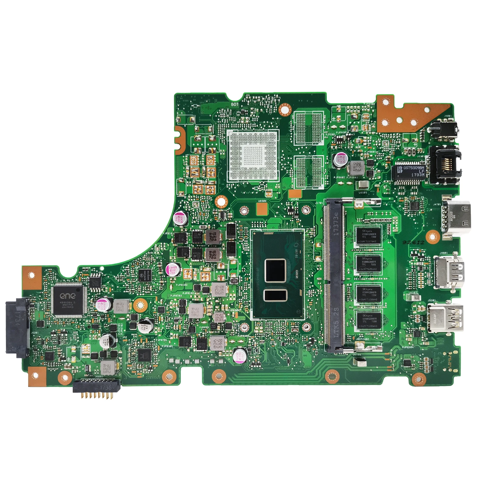 Placa-mãe para Asus, Mainboard, X442UQ, X442UN, A442U, X442UF, X442UR, F442U, A480U, X442UAR, i3, i5, i7-7th, 8 CPU, 4 GB, 8 GB RAM