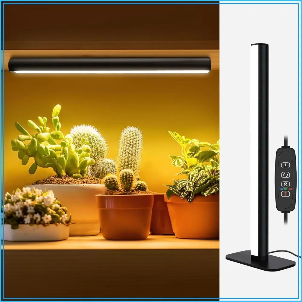 

20W 169 LED Full Spectrum Grow Light with Timer, Dimmable Hanging Lamp for Indoor Plants