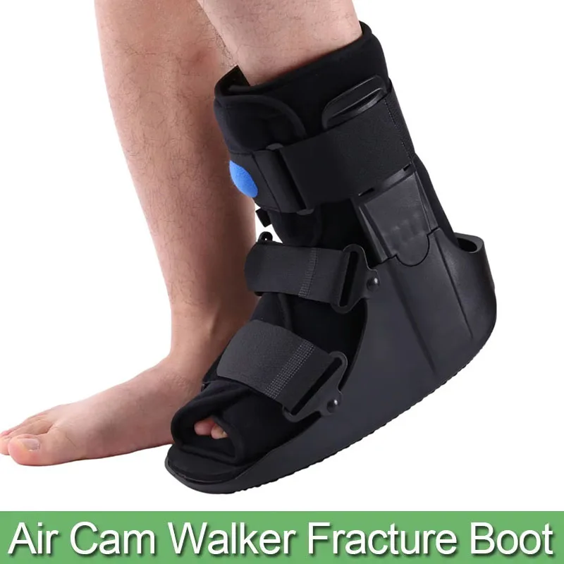 

1Pcs Short Air Walking Fracture Boot, Medical Inflatable Orthotic Boot for Broken Foot Fractures Sprains and Ankle Injuries