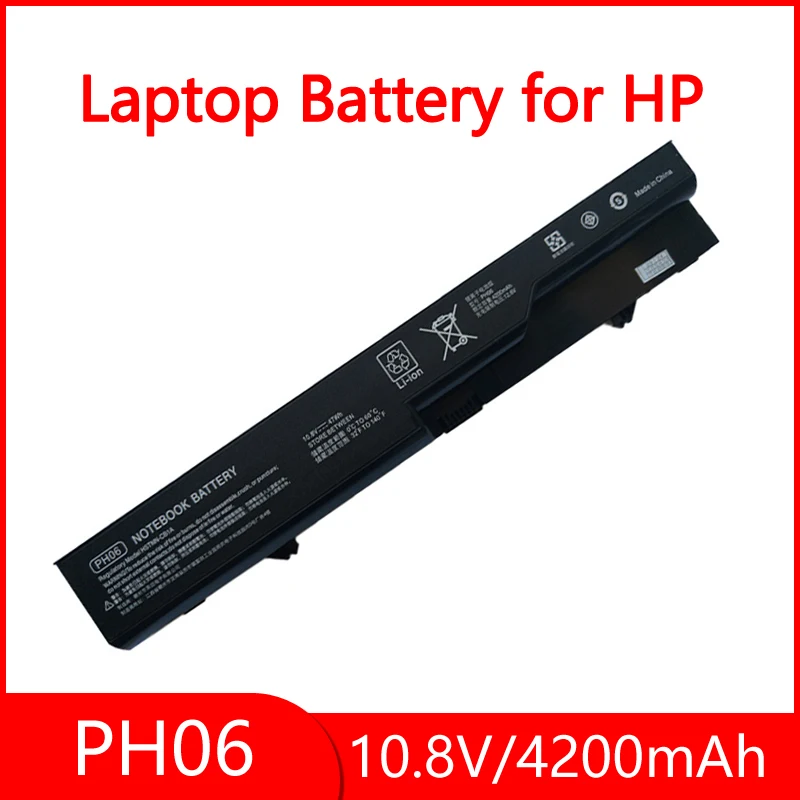 

PH06 PH09593573-001 Battery for HP ProBook 4525s 4320 4321s 4320s 4325s 4420s Compaq 320 321 326 420 425 621 620 625 593572-001