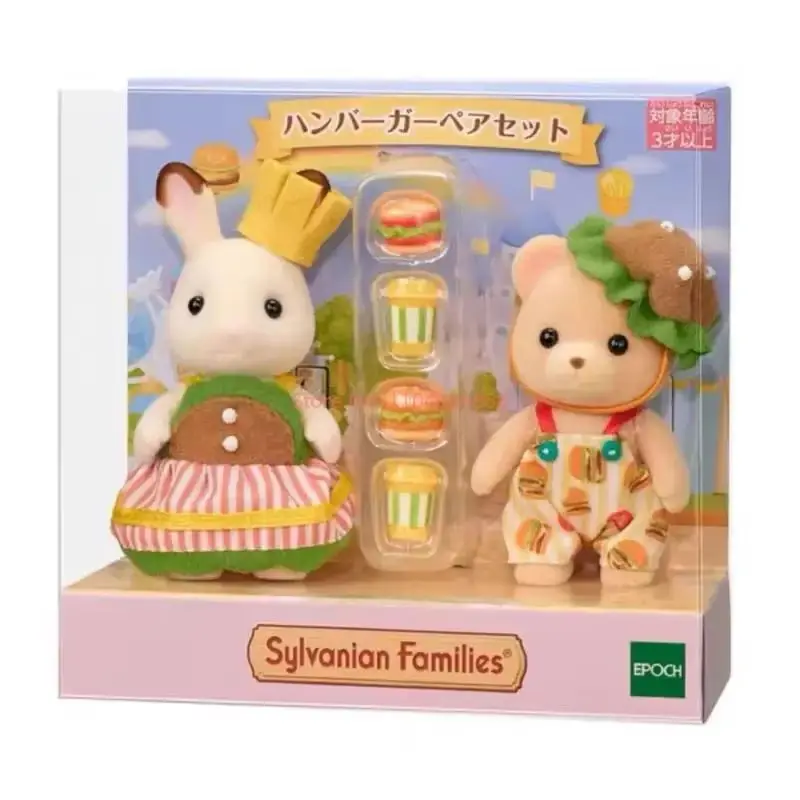Hot Sale Genuine In Stock Sylvanian Families Anime Figure Animal Family Baby Cute Toys Play Toy Birthday Christmas Gifts
