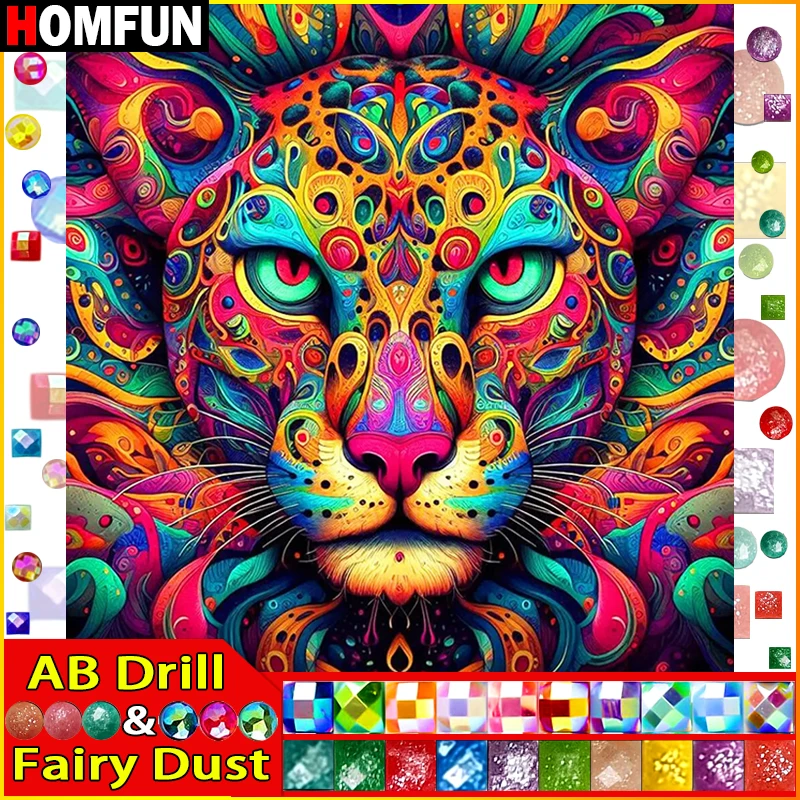 HOMFUN Fairy Dust AB Diamond Painting 