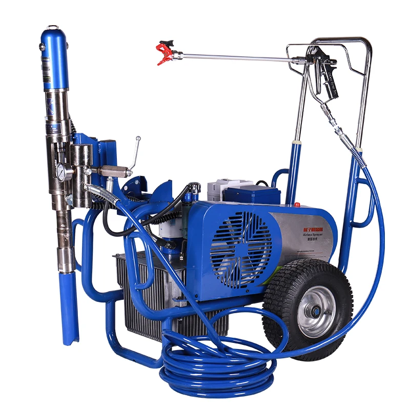 Professional Large Multifunctional Electric High-Pressure Airless Painting Machine Powder and Latex Paint Sprayer with Coating