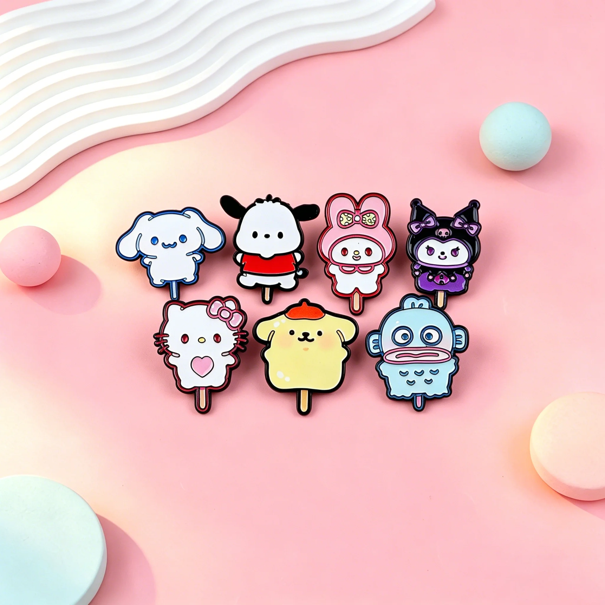 

Cute Dog Enamel Pins Kawaii Anime Brooches Badges for Backpacks Jackets Hats Retro Collection Gifts Cosplay Accessories