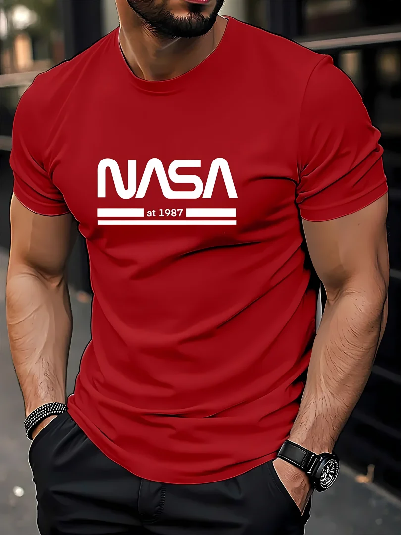 

2025 Summer New Men's Casual Sports Comfortable Soft Breathable Quick Drying Short Sleeve T-shirt