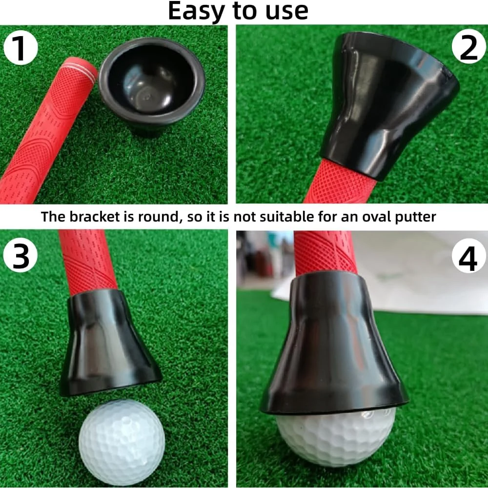 1Pcs Golf Ball Retriever Golf Ball Putter Picker Grip Pick Up Tool,Putter Ball Pick up, Golf Ball Retrievers Pick Up Tool