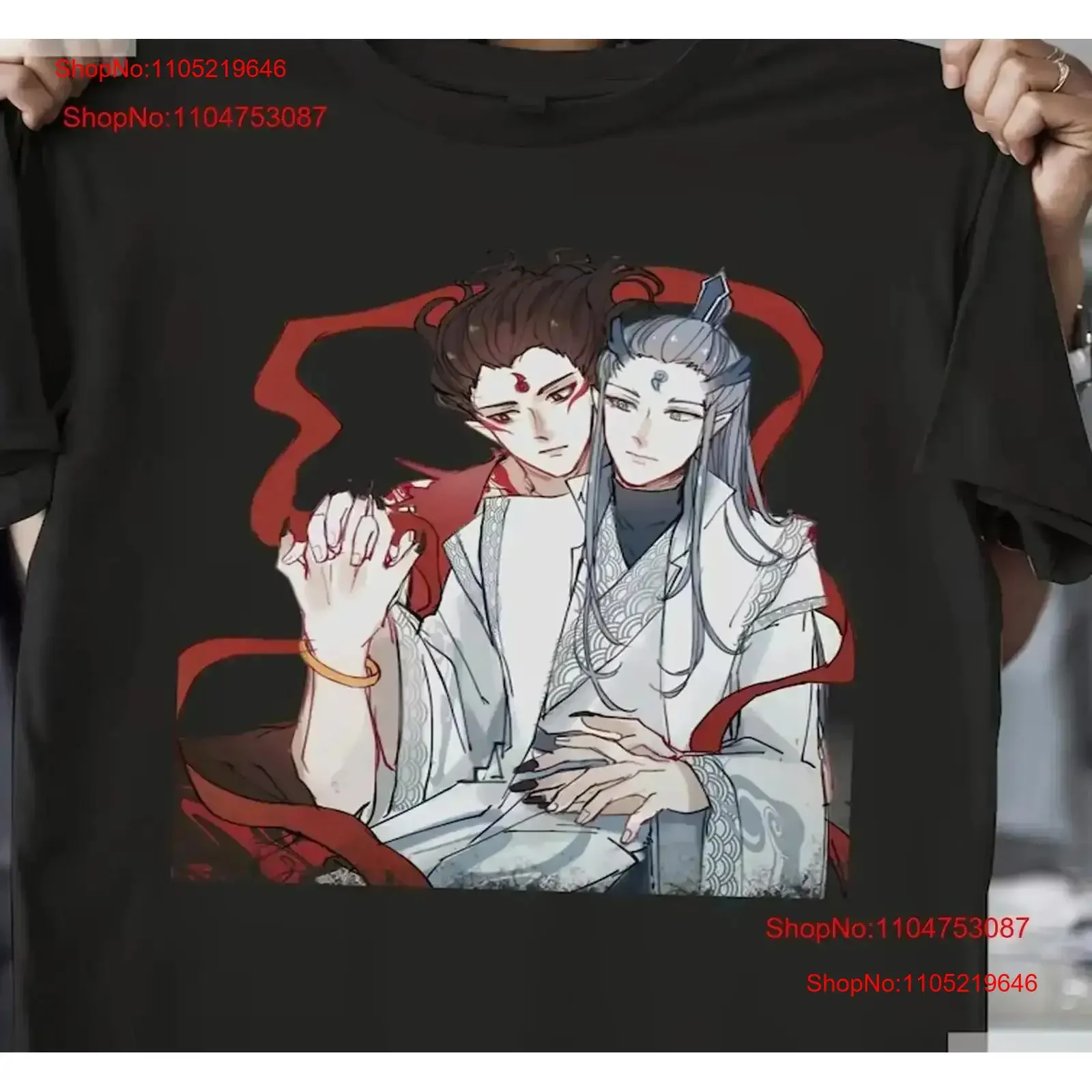 Ne Zha x Ao Bing Cartoon Animation Character Movie 2025 FanArt T Shirt vintage Washed Comfortable fashion Top For Everyday Wear