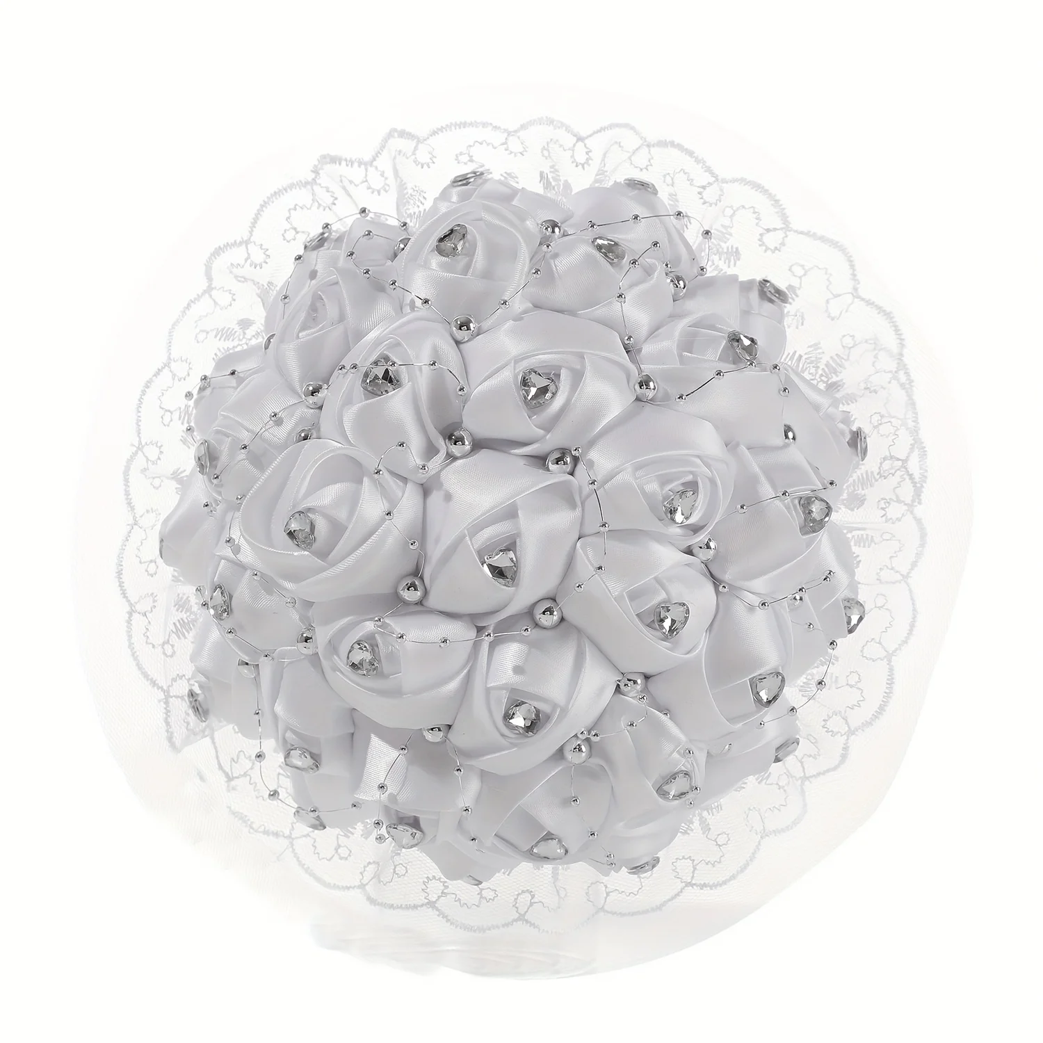 Bride elegant wedding bouquet for wedding anniversary art decoration