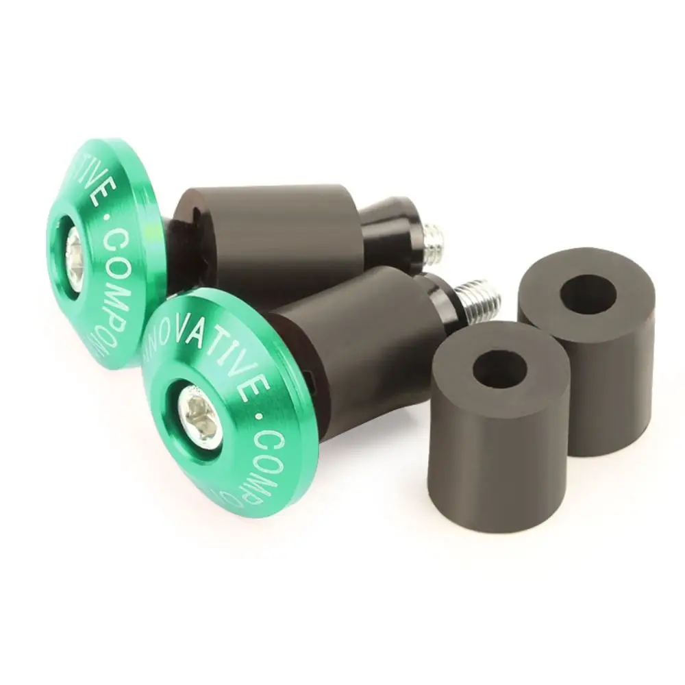

Aluminum Alloy Motorcycle Handlebar Plug Anti-Slip Shockproof Handlebar Grips Cap Universal Handle Protection Plug