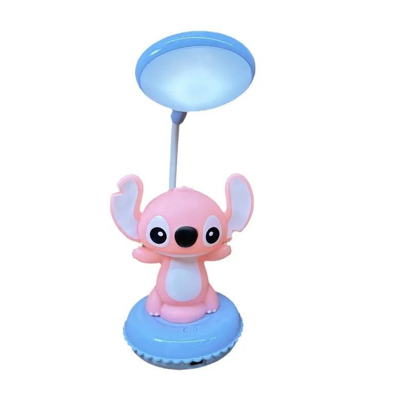 Disney Lilo & Stitch 3D Tisch Student Lernen Schreibtisch Nachtlicht Schlafsaal Schlafzimmer Nachttischlampe Kinder Weihnachtsgeschenk