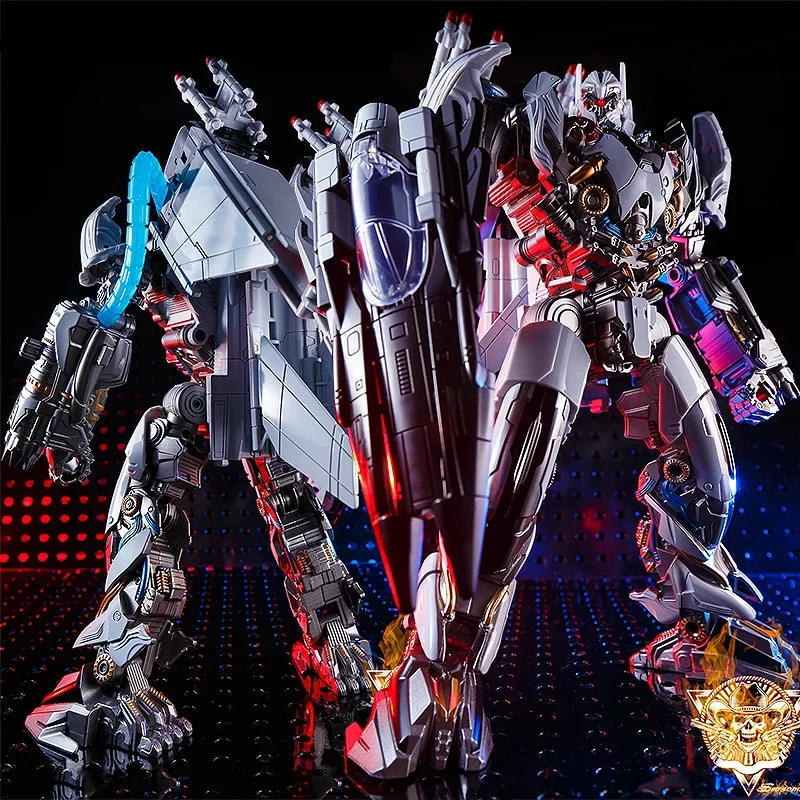 Transformation Toy Nitro Zeus Black Mamba LS-01 BMB LS01 KO Fighter Transformation Masterpiece  Robot Boy's Birthday Gift Box