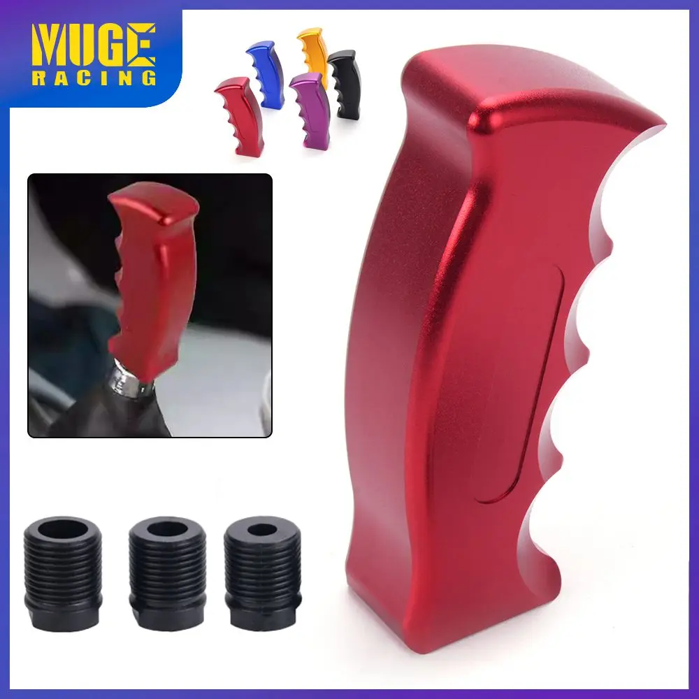 

MUGE-Aluminum Car Gear Shift Knob Shifter Knife Shape Handle Manual Transmission for Most Car Decorations Accessories SFN231