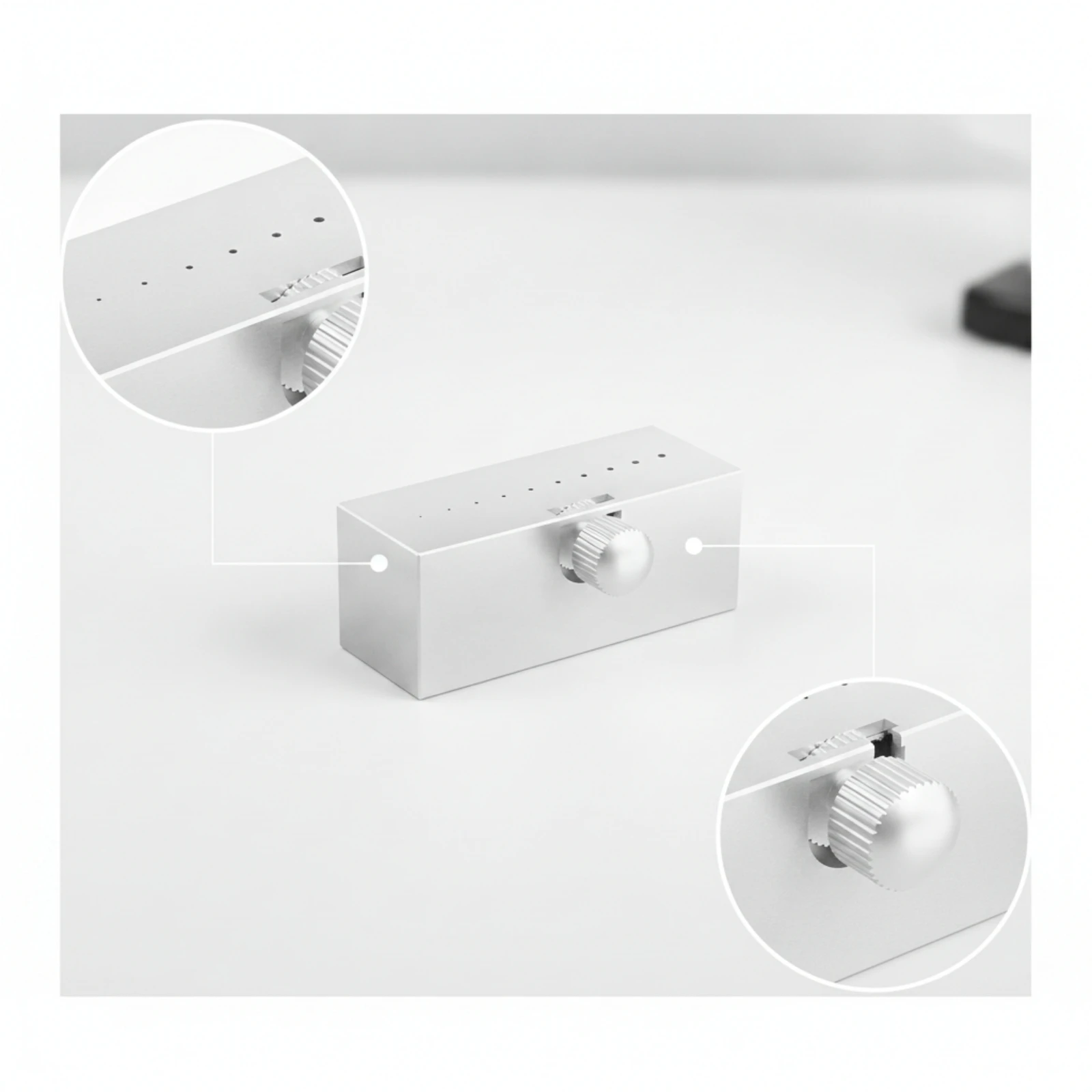 Watch Hand Repair Fixture Precision Watch Hand Alignment Tool Pointer Adjustment Tool Compact Knurled for Watchmakers